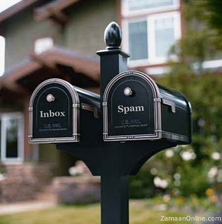 spam correio