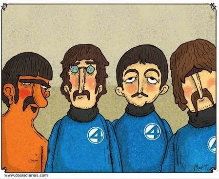 Beatles quarteto fantástico