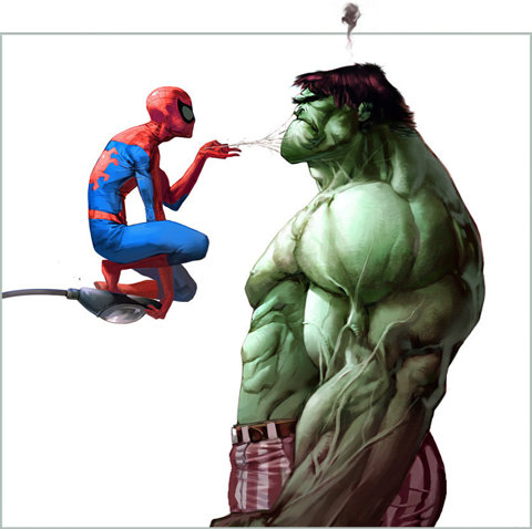 Qual a Legenda? #01 - Hulk e Homem Aranha