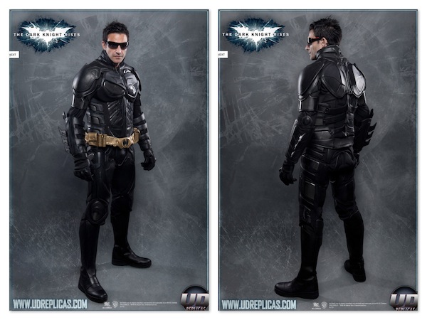 Seja o Batman roupa motociclista moto