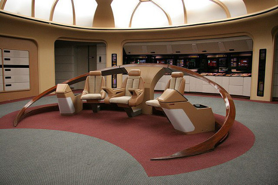 Trekkie restaurou a ponte original da Enterprise