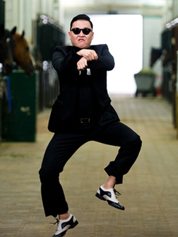 Intervalo de jogo e 110 dançando Gangnam Style 01