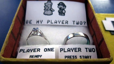 Pedido de casamento - Super Mario Bros 