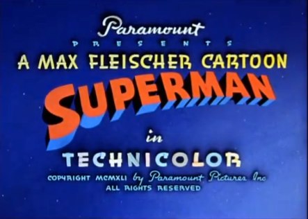Fleischer studios Superman cartoons_ Superman