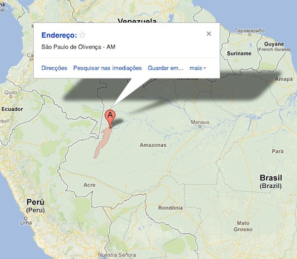 São Paulo de Olivença - Google Maps