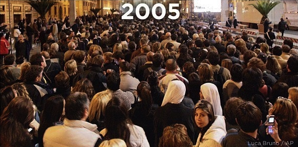 Conclave Digital - O que mudou de 2005 para 2013 01