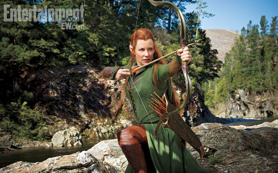 Evangeline Lilly em The Hobbit: The Desolation of Smaug
