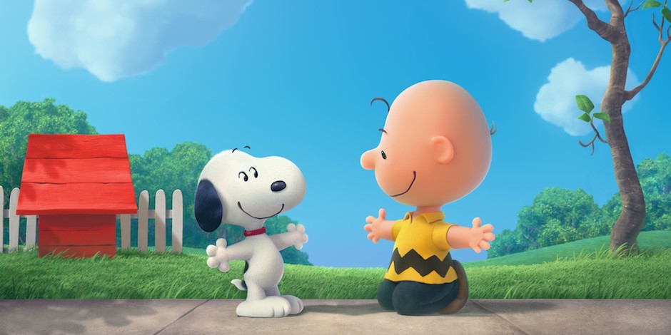 peanuts 2015 - Snoopy no cinema