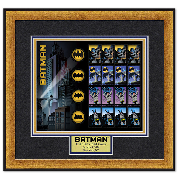 Correio dos EUA lança selos do Batman 03