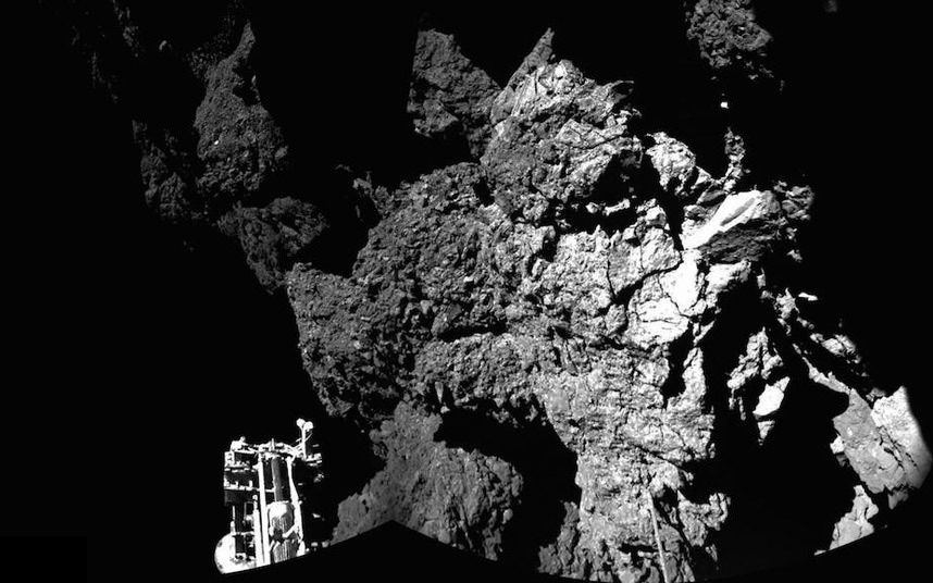 Philae no pousado no cometa