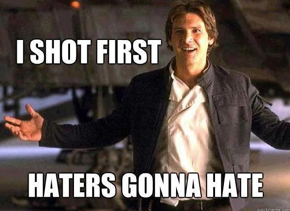 Confirmado  Han Solo atirou primeiro 2