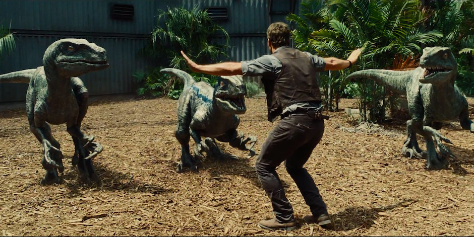 E o Chris Pratt quase desmaia em pegadinha com dinossauros