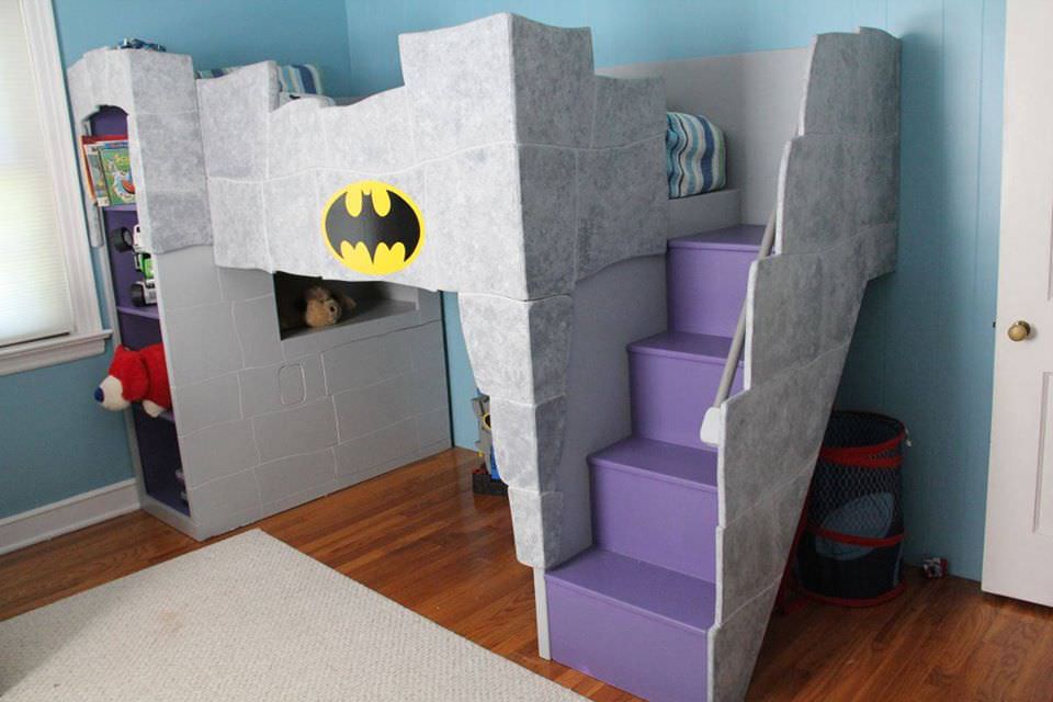 22 ideias para decorar sua casa com o tema do Batman 09