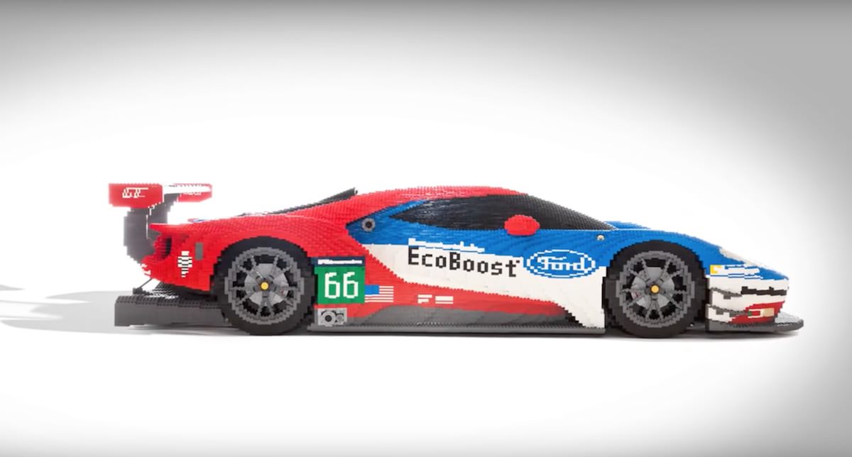 Ford GT - Réplica Perfeita feita com LEGO - Le Mans 2016