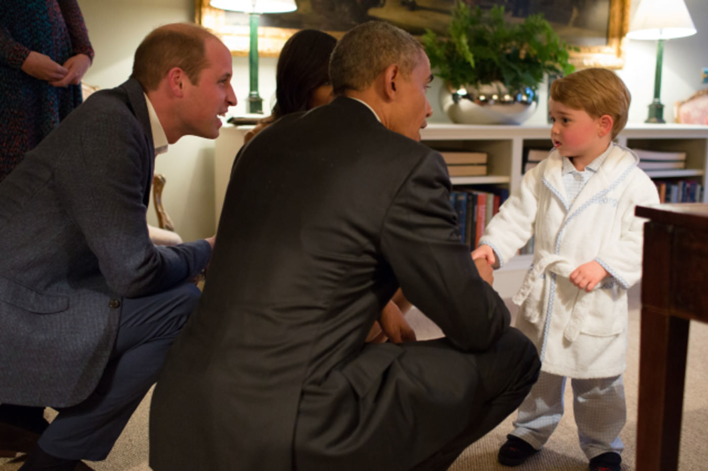 príncipe William-george Obama