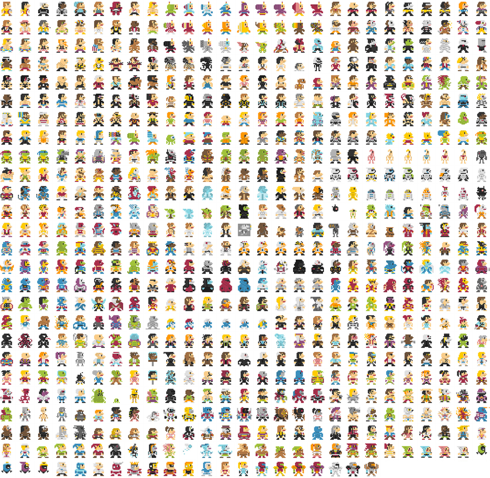 696 personagens de videogame