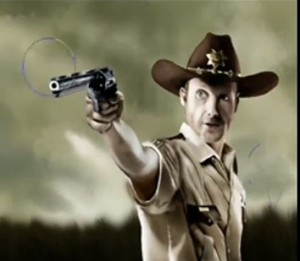Speed Painting Rick Grimes The Walking Dead by Witalo Benicio