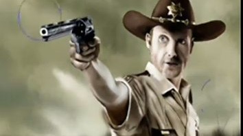 Speed Painting Rick Grimes The Walking Dead by Witalo Benicio