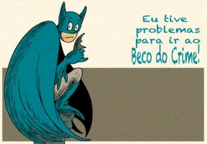 Batman desenhado pelo Dr. Seuss