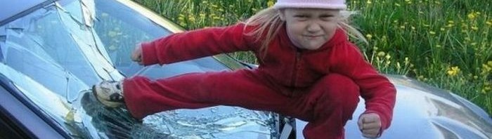 Depois falam que meninas são mais dóceis