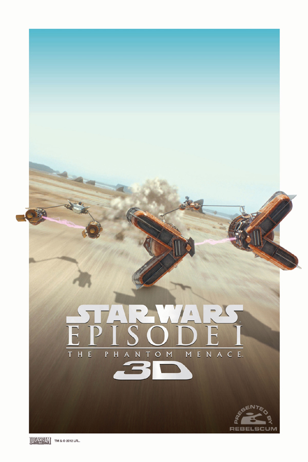 Star Wars – Episódio I A Ameaça Fantasma 3D poster
