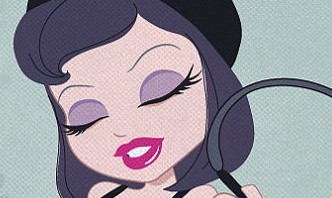 Vilãs e Heroínas como modelos pin-up mulher-gato