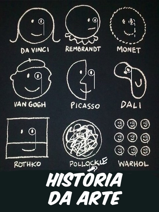 historia da arte emoticons