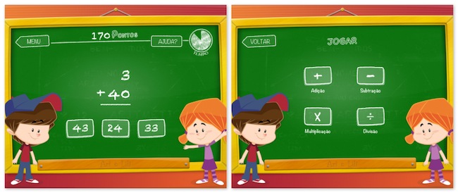 Ari e Lili - Matematica no iPad