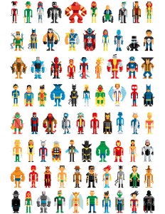 Heróis e Vilões em 8Bits chapolin