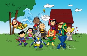 Mashup X-Men e Peanuts charlie-browns