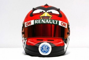 O novo capacete de Heikki Kovalainen - Angry Birds