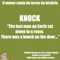 Você sabia que Knock é o menor conto de terror que existe?