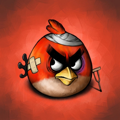 Agry Bird pós Jogo