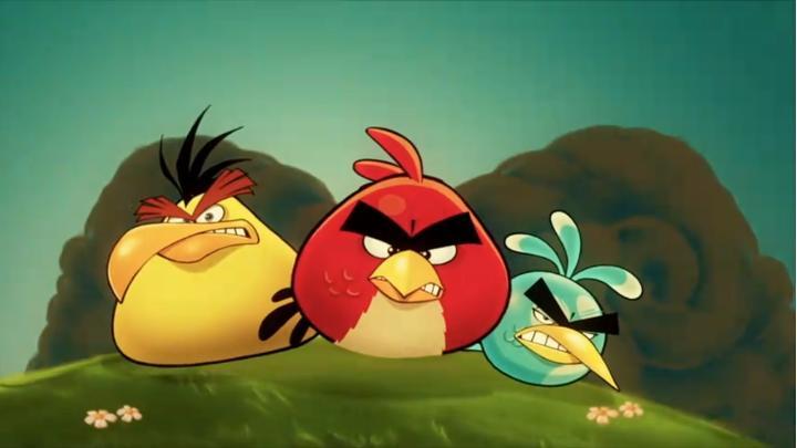 Angry Birds em Série Animada e Filme