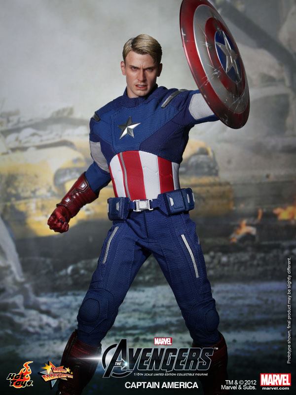 Capitão América da Hot Toys é Anunciado