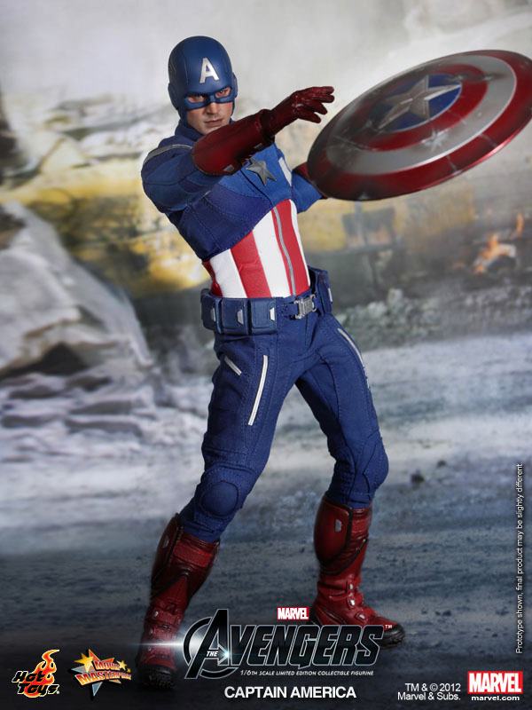 Capitão América da Hot Toys é Anunciado