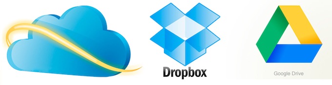 Dropbox, SkyDrive e Google Drive