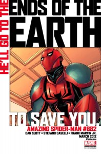 Homem-Aranha e seu novo uniforme