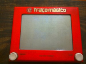Meu primeiro iPad traço mágico