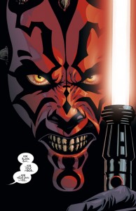Novos quadrinhos de Darth Maul