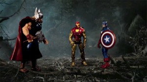 Os Vingadores - Trailer com Action Figures