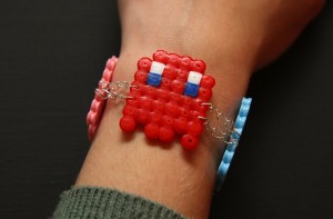 Pulseira de miçanga do Pacman