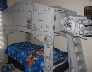 Star Wars Imperial Walker Loft Bed - YouTube