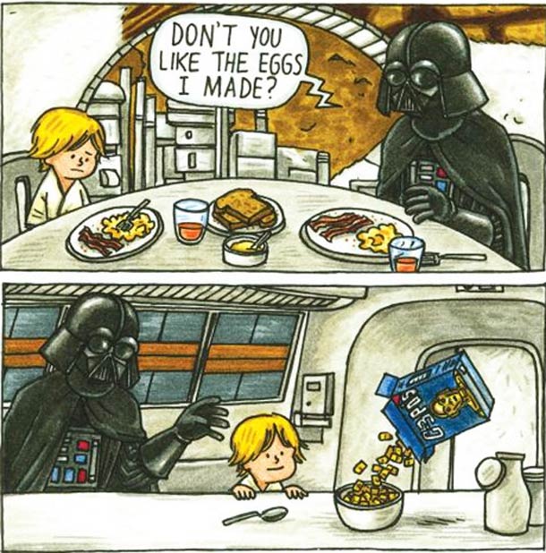 Uma segunda chance para Darth Vader ser pai