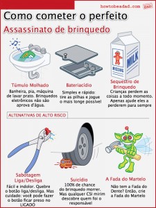 Como cometer o assassinato perfeito de brinquedos