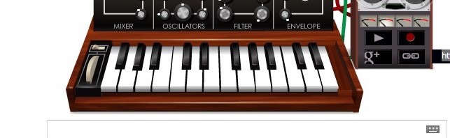 Doodle Bob Moog tocando o tema do Darth Vader