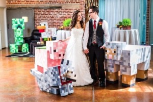 Casamento em Pixel - MineCraft