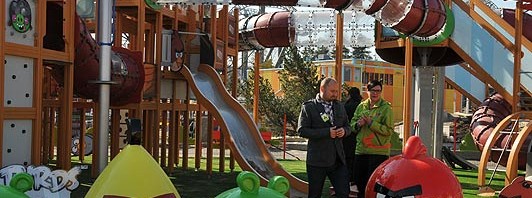 O Parque Temático de Angry Birds