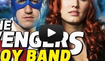 The Avengers Boy Band - MEUS OLHOS!!!! - vingadores legenda filme critica
