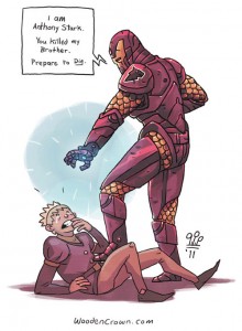 game of thrones iron man -